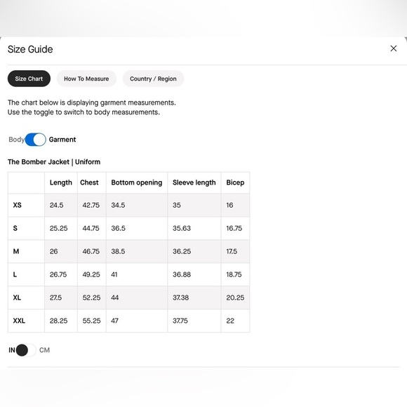 EVERLANE The Bomber Jacket Uniform, Mens SIZES S + XL - Picture 16 of 16